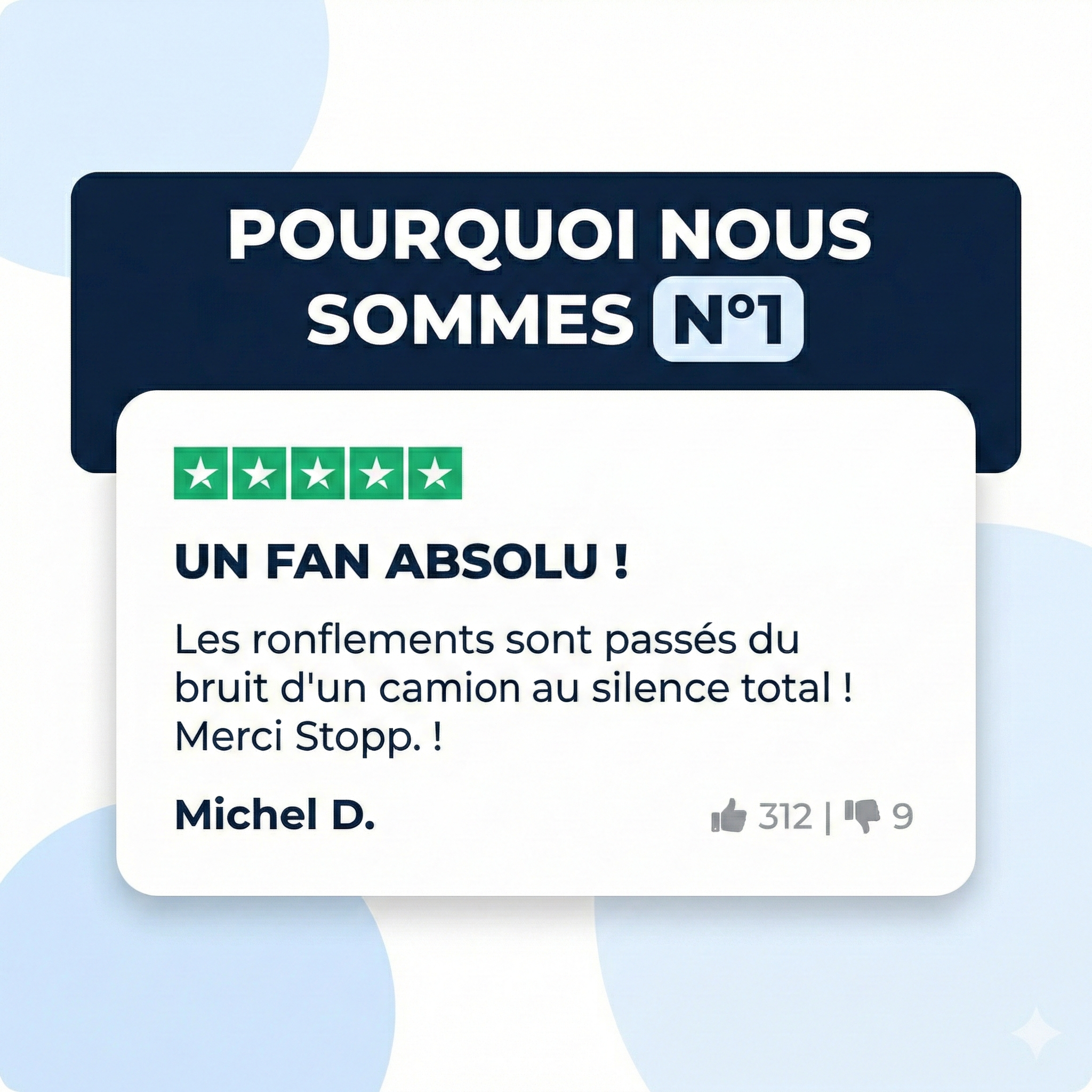 Orthèse anti-ronflement Stopp™